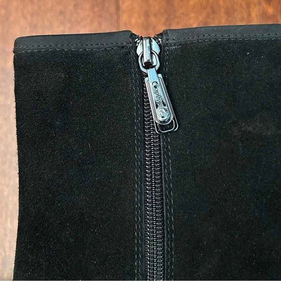 Blondo Val Waterproof Black Moto Boots with Faux Fur Lining and Buckles, Size 10 - Picture 9 of 16